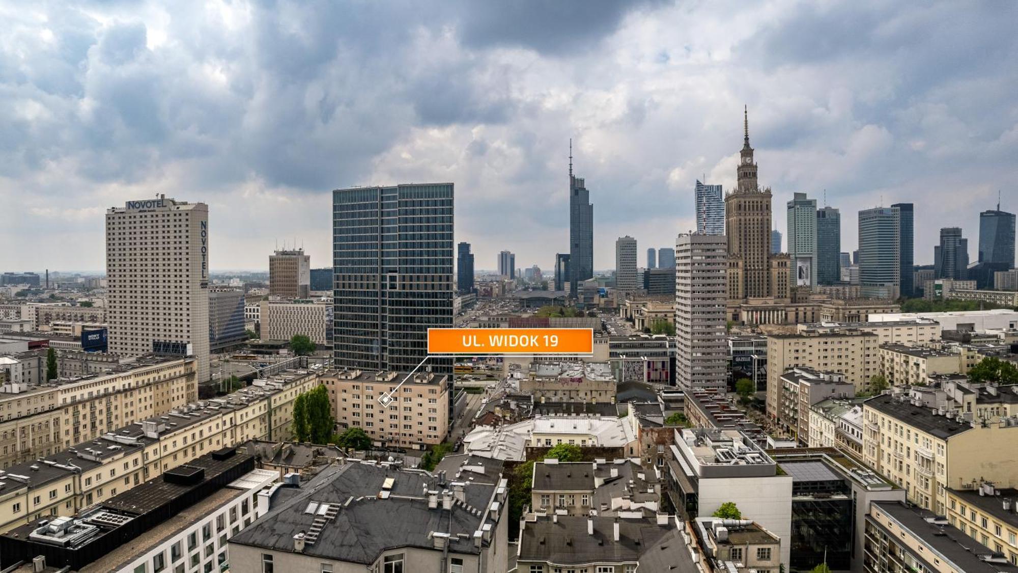 Widok Apartments Near The Palace Of Culture And Science By Sun & Snow Warsawa Bagian luar foto