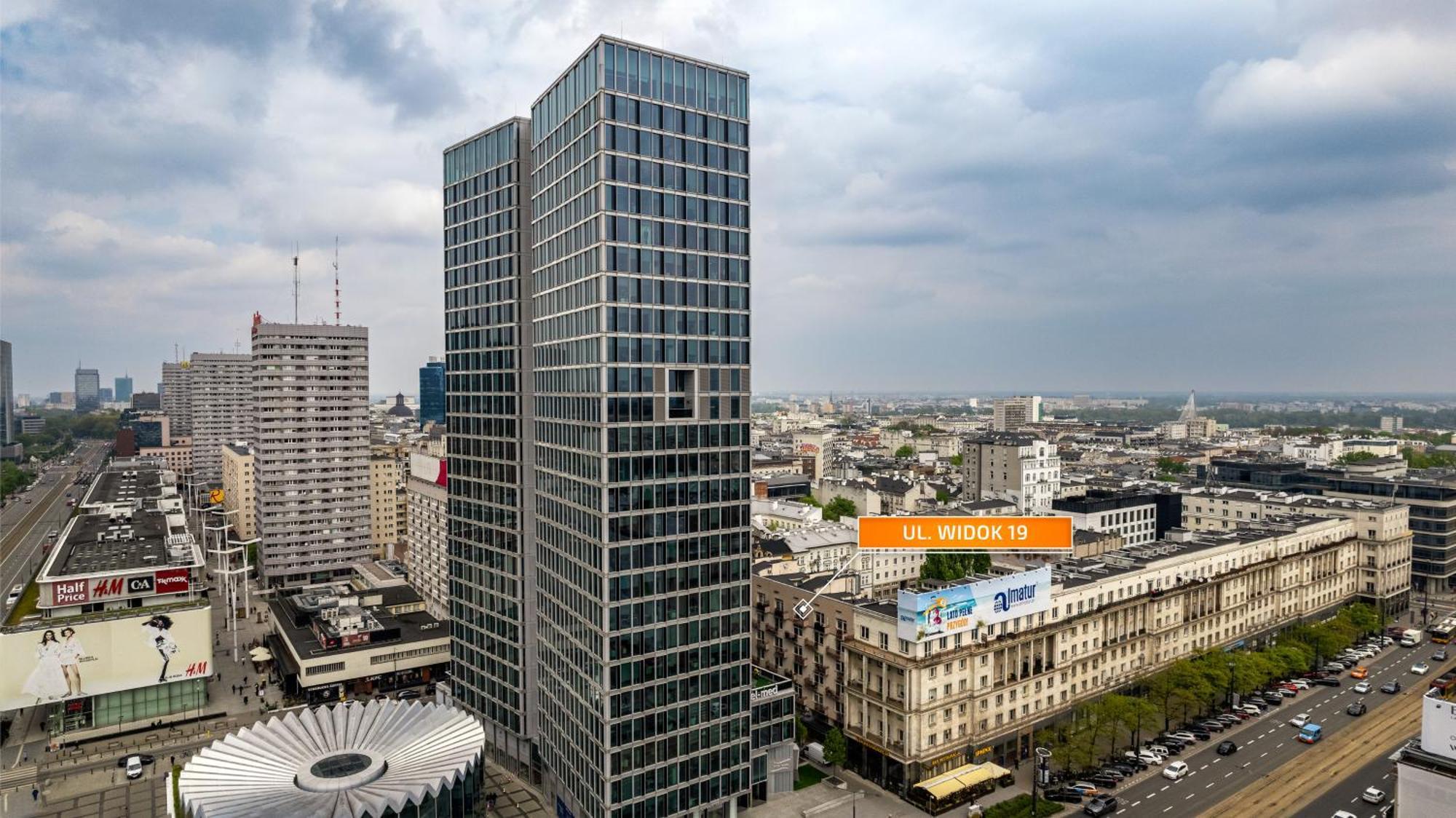 Widok Apartments Near The Palace Of Culture And Science By Sun & Snow Warsawa Bagian luar foto